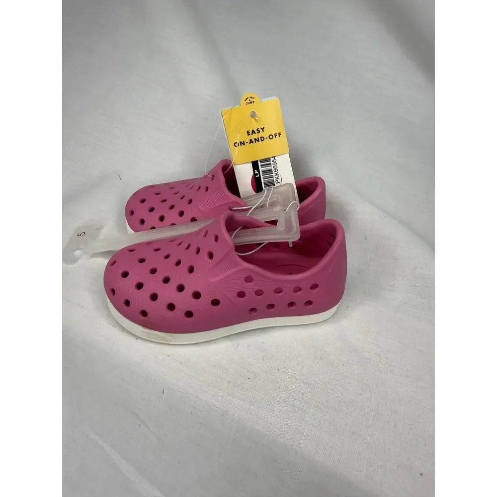 Cat & Jack Toddler Girl May Slip-On Water Shoes Pink 5T NWT